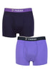 Farah Mens 2 Pair Plain and Stripe Bamboo Keyhole Trunks FCU375
